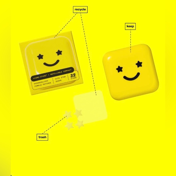 Starface Yellow Stars with Compact of Acne Patches - Picture 6 of 16